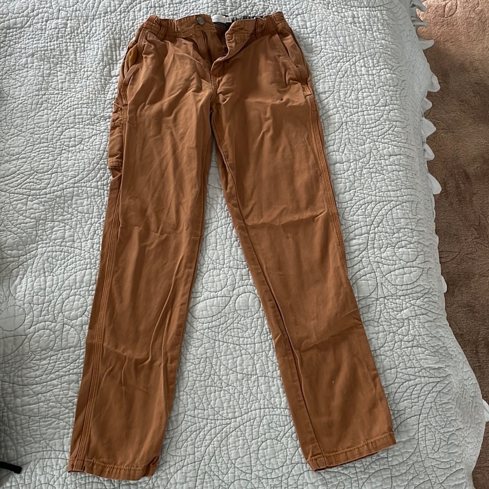 Boden boys cargo khakis- size 13